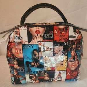 Glossy Magazine cover Tote & wallet